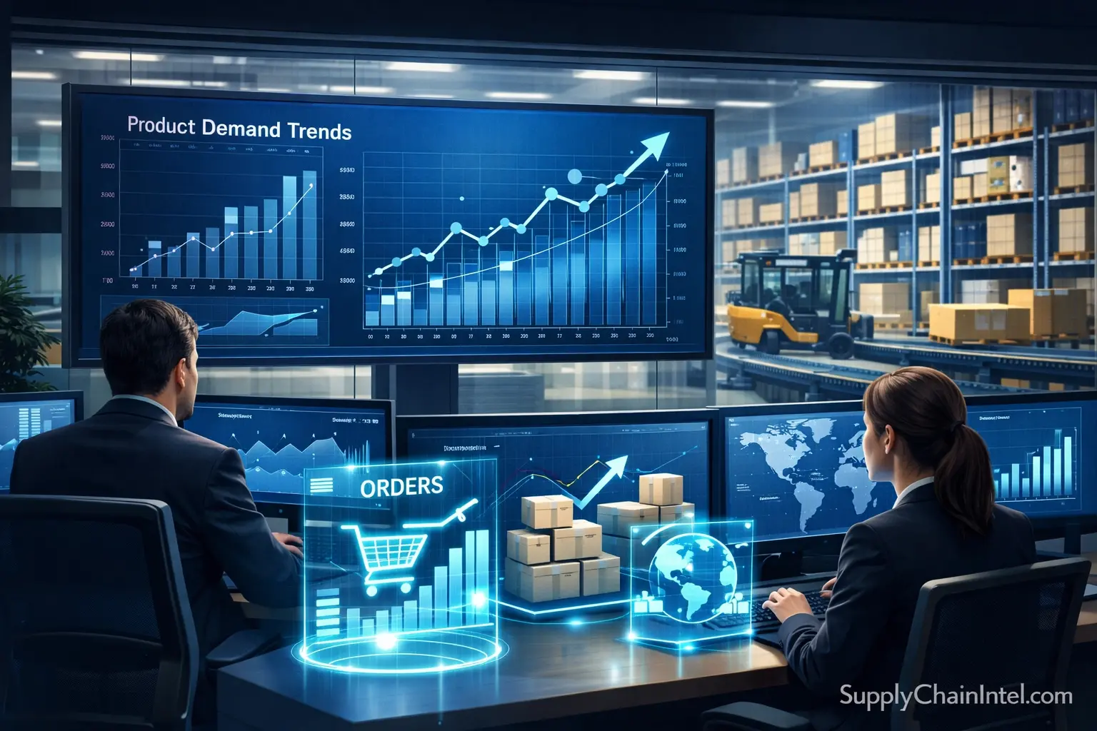 Demand forecasting and replenishment planning in a modern supply chain environment